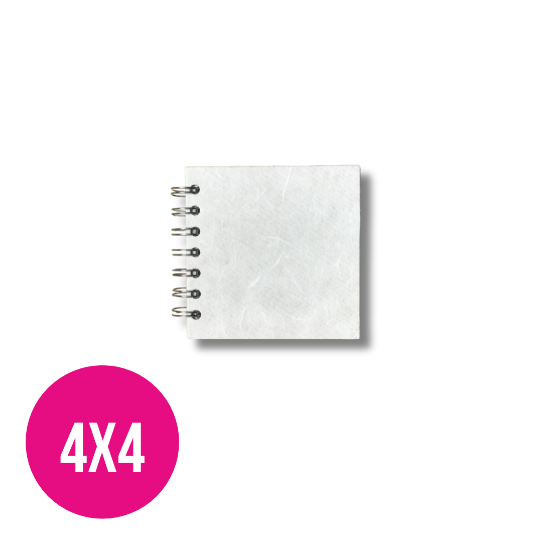 4 x4 Posh Ameleie Watercolour Journal Ivory