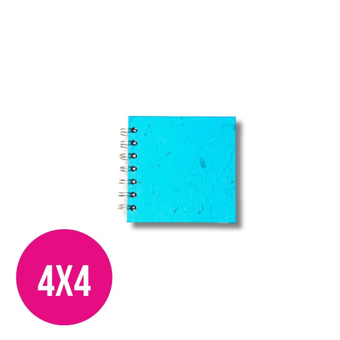 4 x4 Posh Ameleie Watercolour Journal Sky Blue