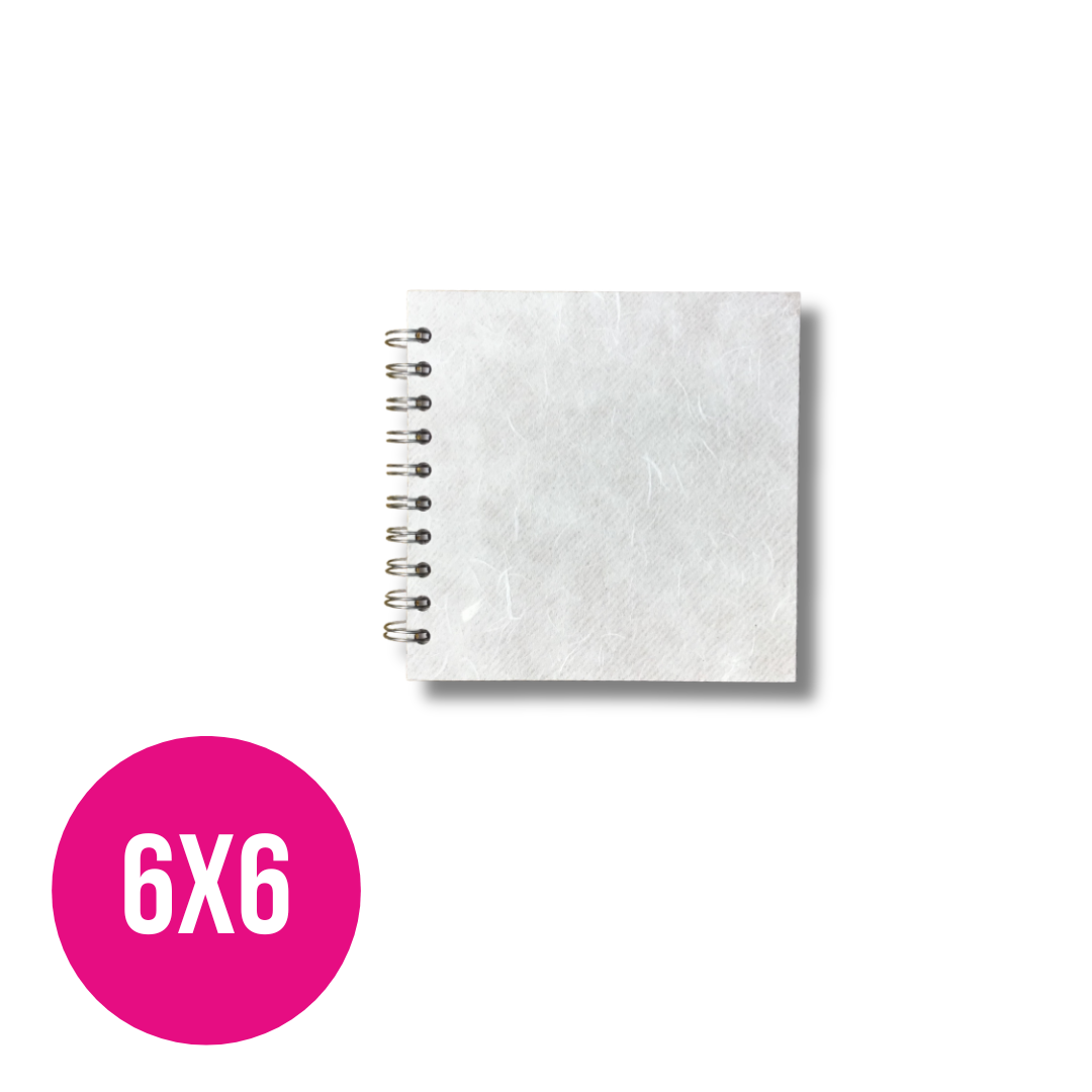 6x6 Posh Ameleie Watercolour Journal (Ivory)
