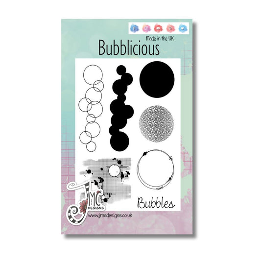 Blissful Backgrounds Collection - Bubblicious (A6)