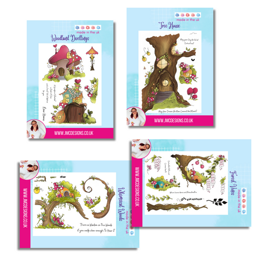 Enchanted Forest - Complete Stamp Collection A5