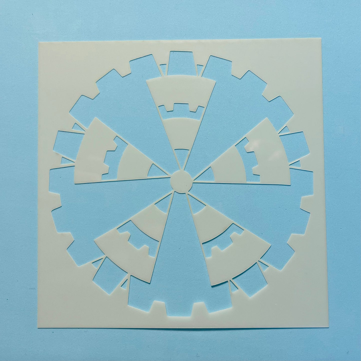 Large Cog Stencil
