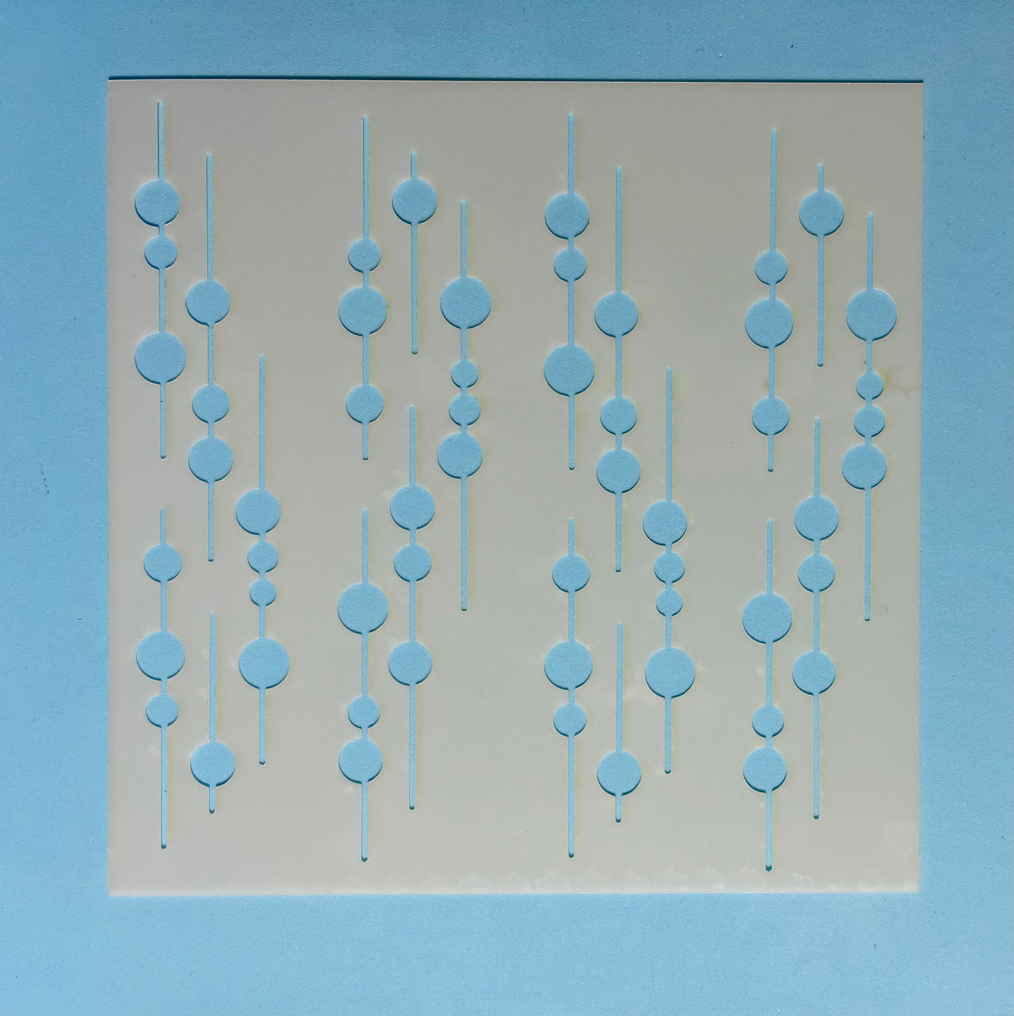 Suspended Circles Stencil