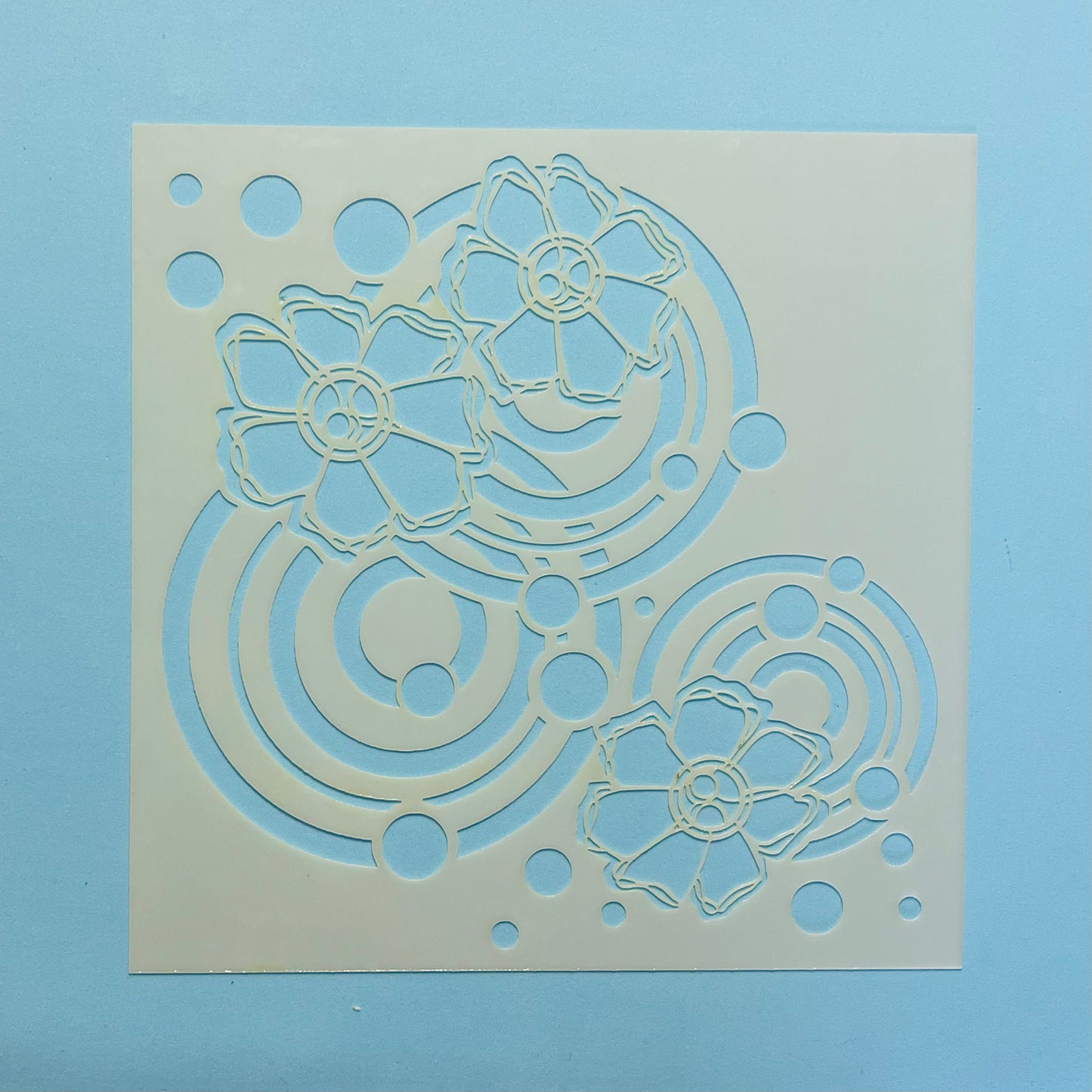 Floral Vinyls Stencil