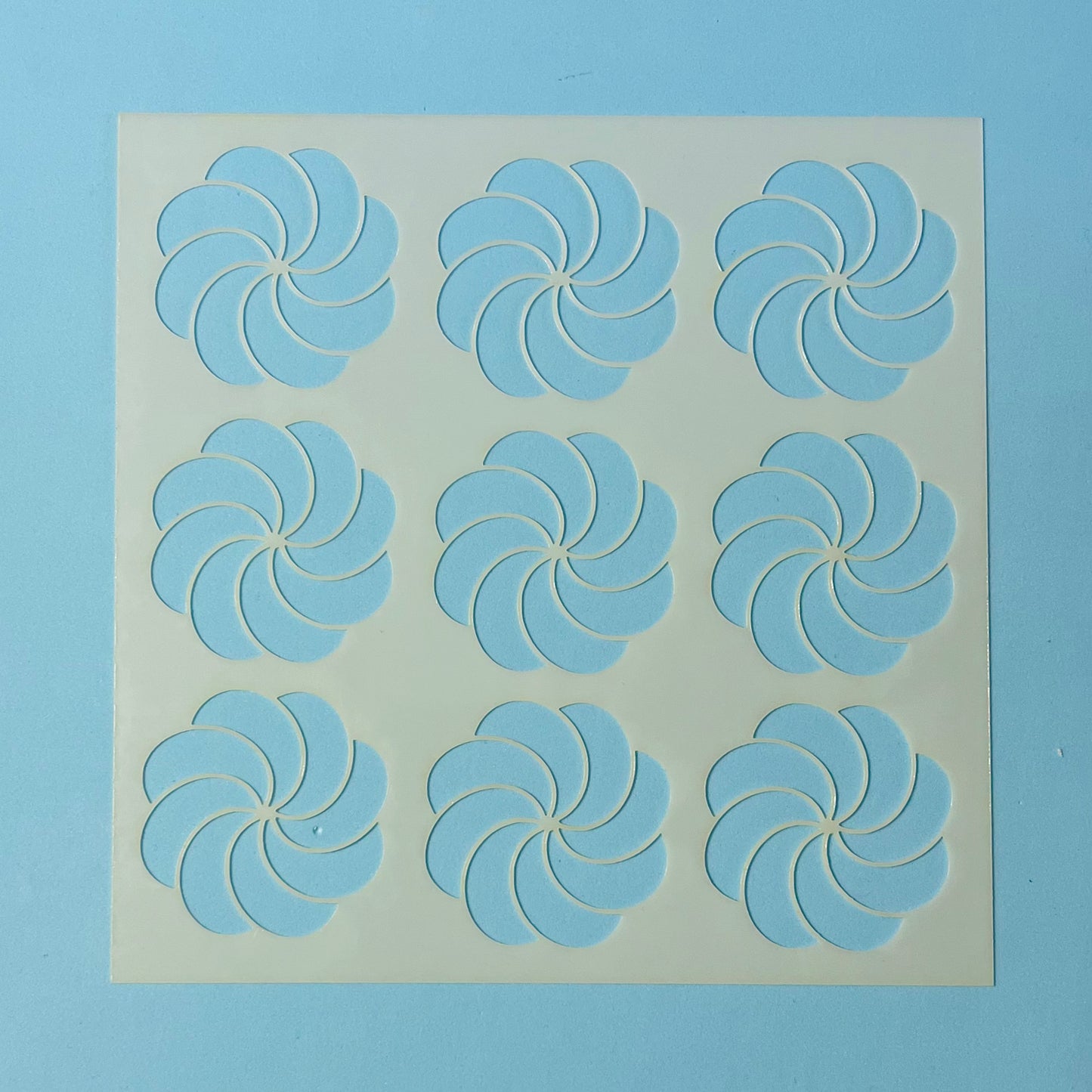 Candy Florals Stencil