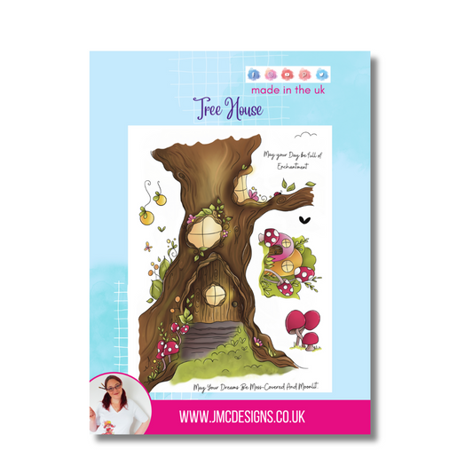 Enchanted Forest - Tree House ( A5 )