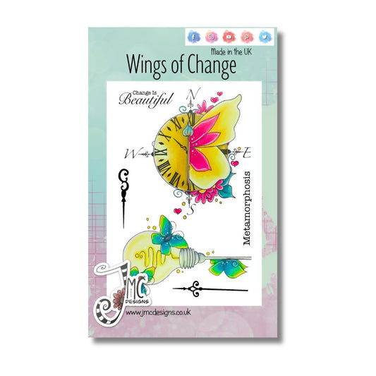 Kaleidoscope Collection - Wings of Change Stamp (A6)