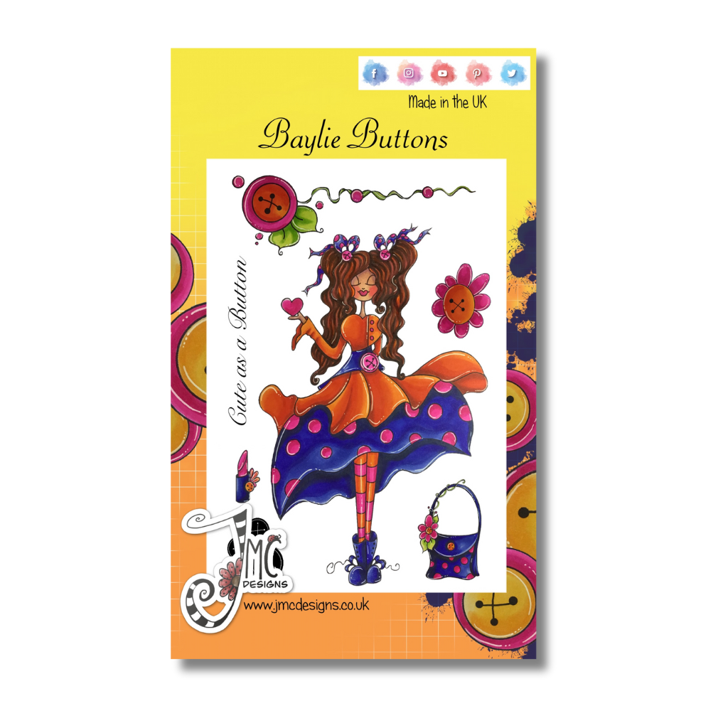 Buttoned Beauties Collection - Baylie Buttons (A6)