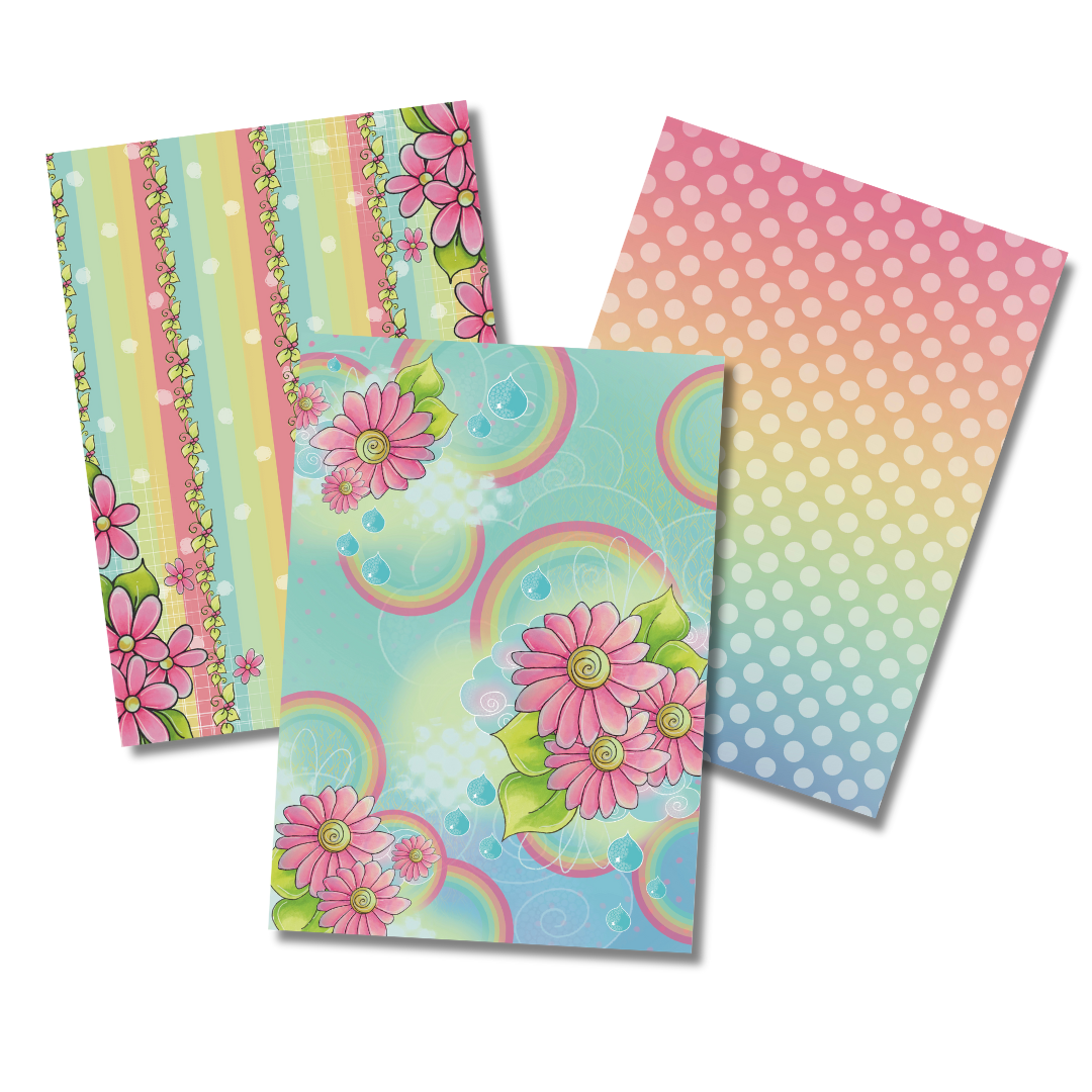 Pastel Petals Paper Pad