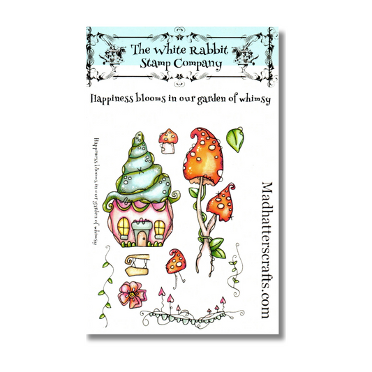 Tiny Houses - Happiness Blooms in a Garden of Whimsy  ( A5 )