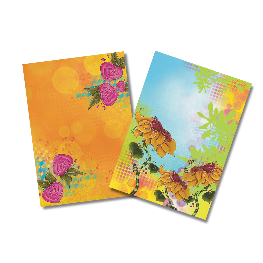 Blooming Bright Paper Pad