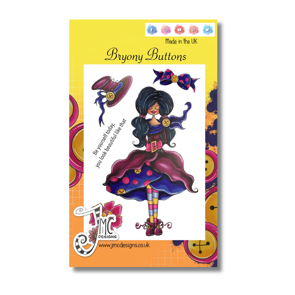 Buttoned Beauties Collection - Bryony Buttons (A6)