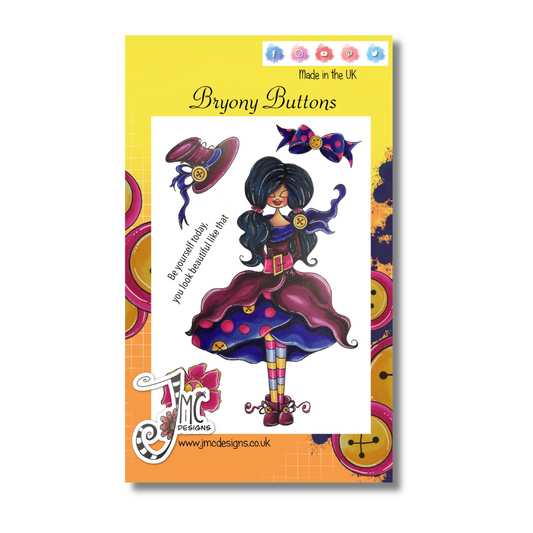 Buttoned Beauties Collection - Bryony Buttons (A6)