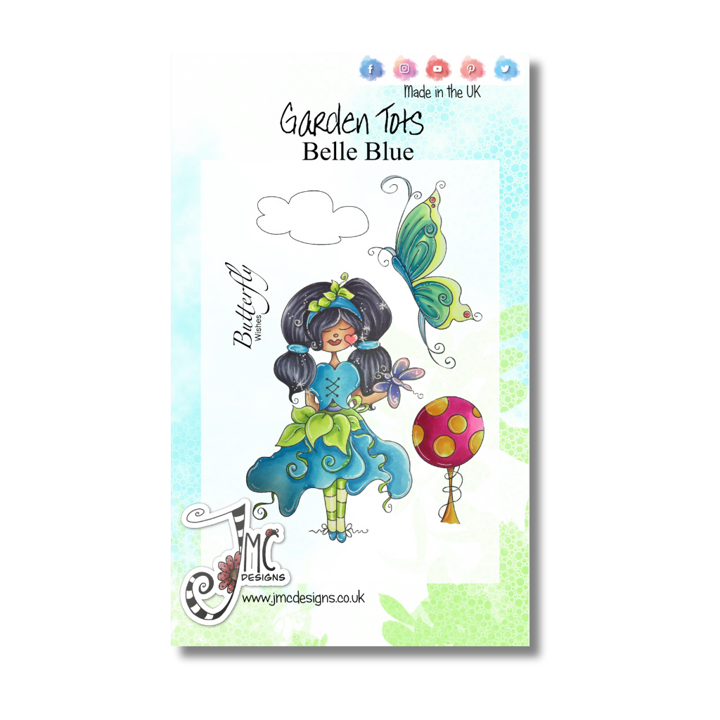 Garden Tots Collection - Belle Blue (A6)