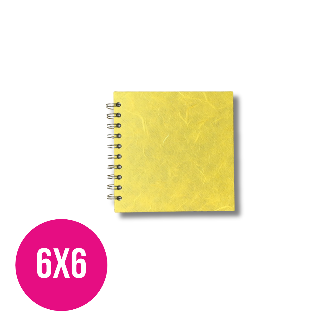 6x6 Posh Ameleie Watercolour Journal Yellow