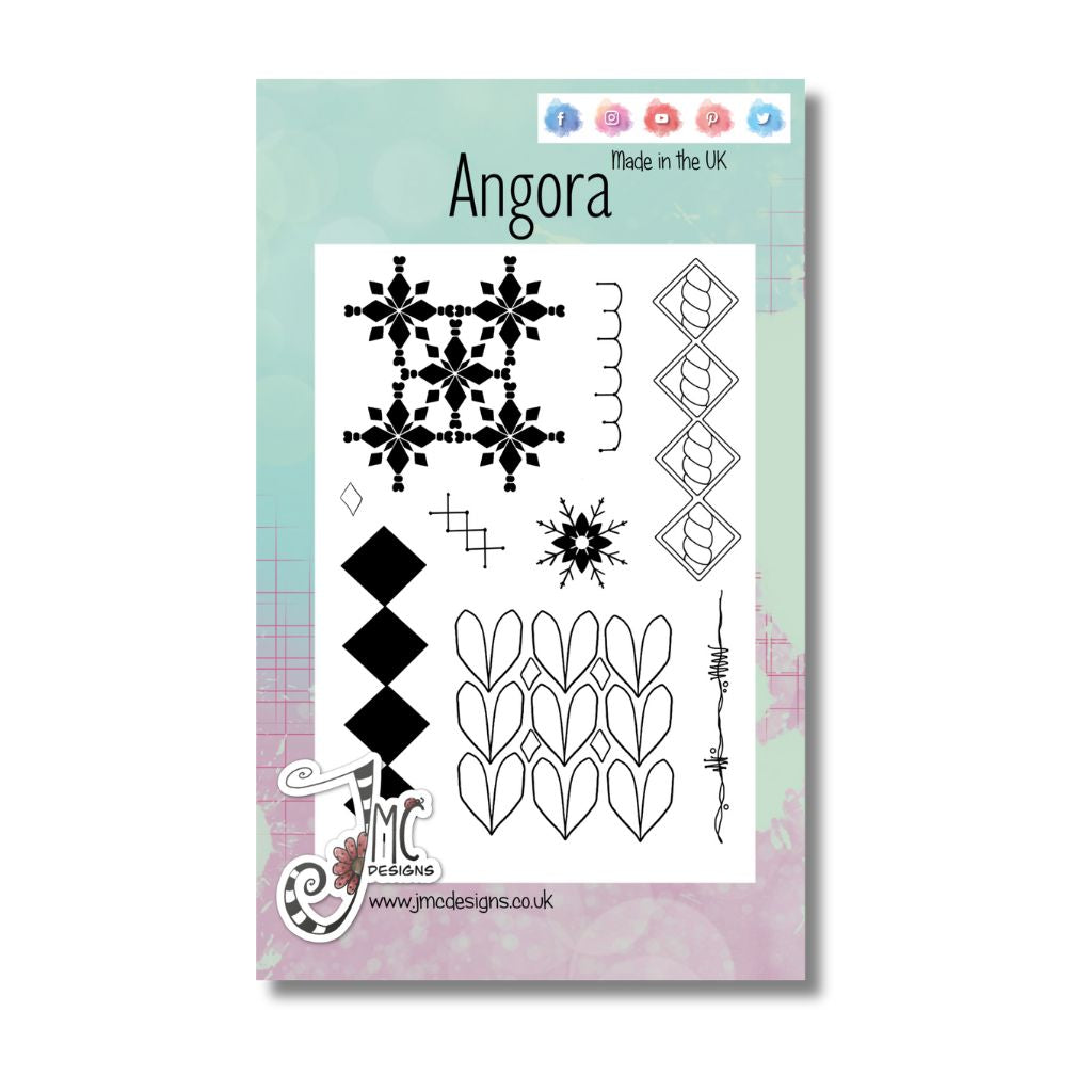 Jimca Designs Blissful Backgrounds Collection - Angora (A6) – JMC Designs