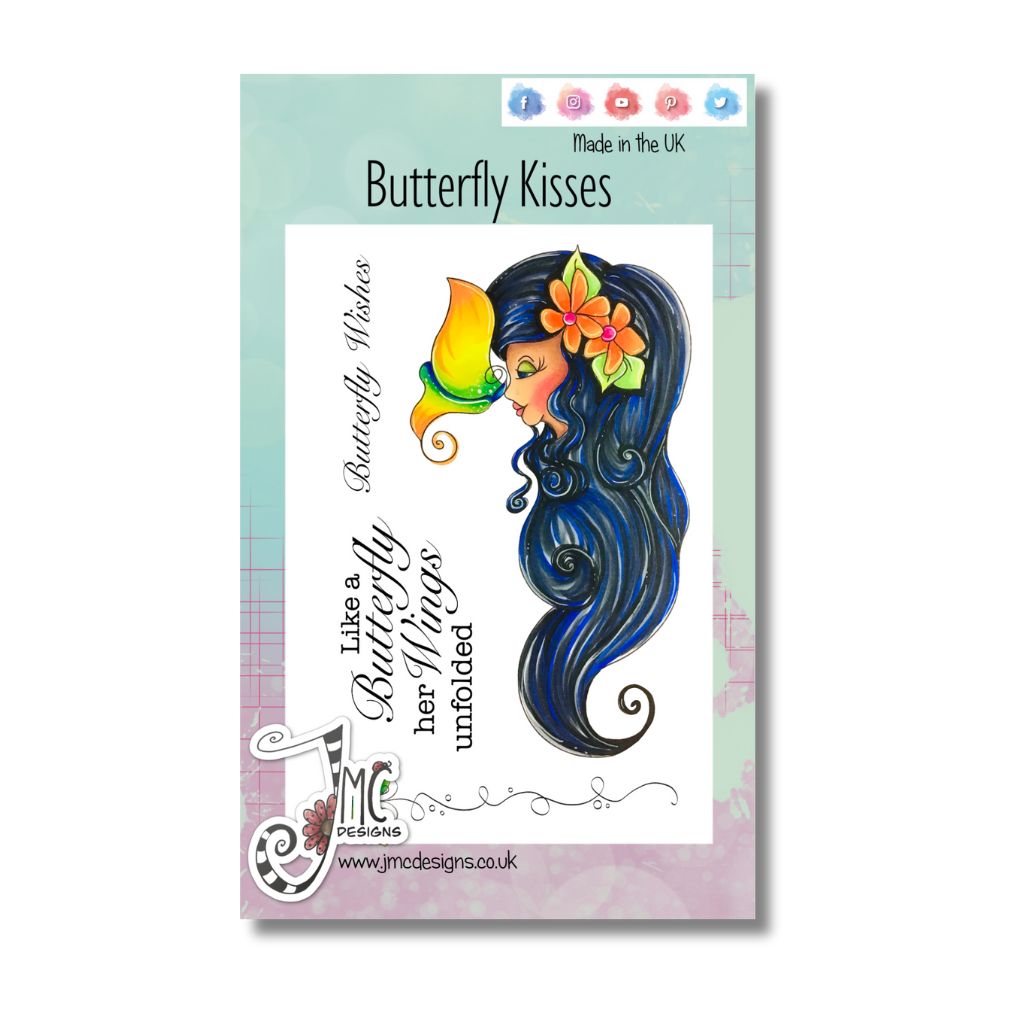 Kaleidoscope Collection - Butterfly Kisses Stamp (A6)