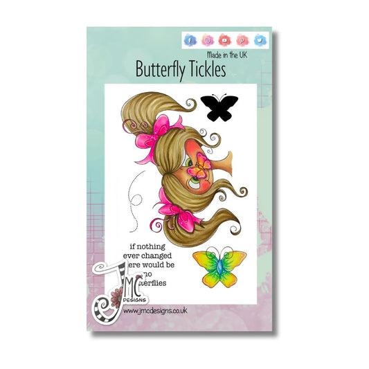 Kaleidoscope Collection - Butterfly Tickles Stamp (A6)