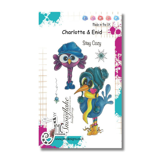 Winter Birds - Charlotte & Enid (A6)