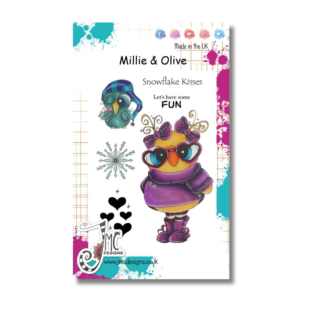 Jimca Designs Winter Birds - Millie & Olive (A6) – JMC Designs