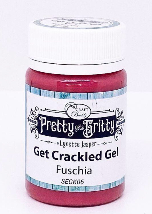 Get Crackled Gel - Fuschia