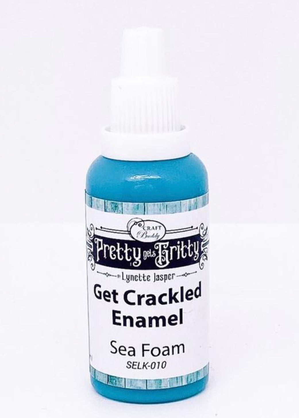 Get Crackled Enamel - Sea Foam