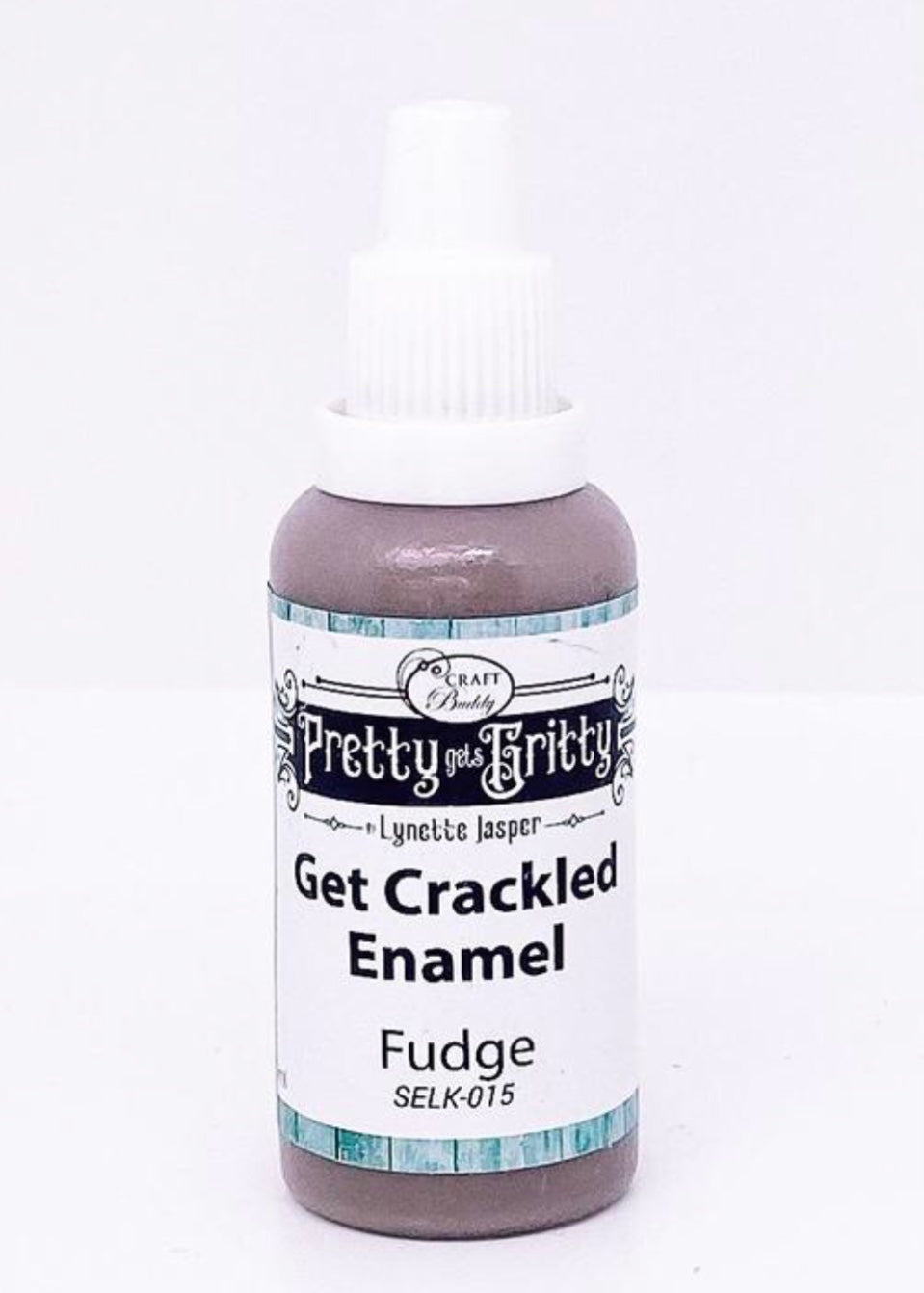 Get Crackled Enamel - Fudge