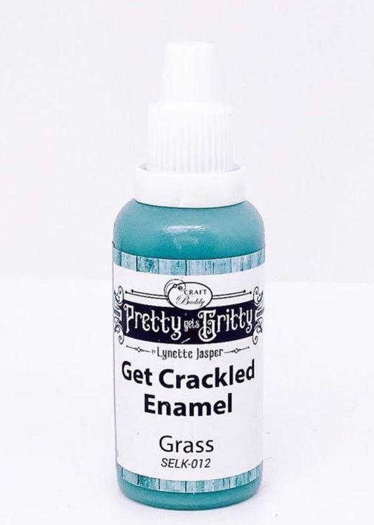 Get Crackled Enamel - Grass