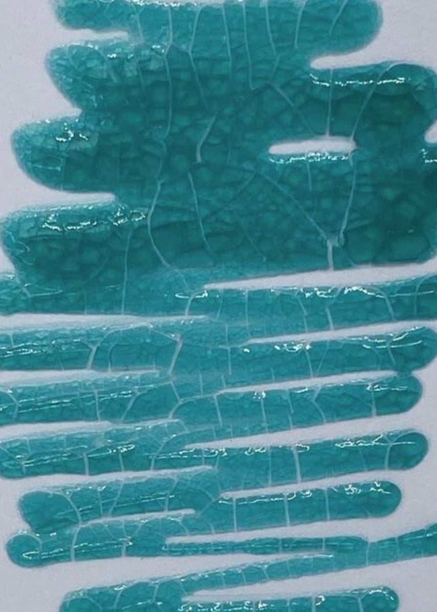 Get Crackled Enamel - Turquoise