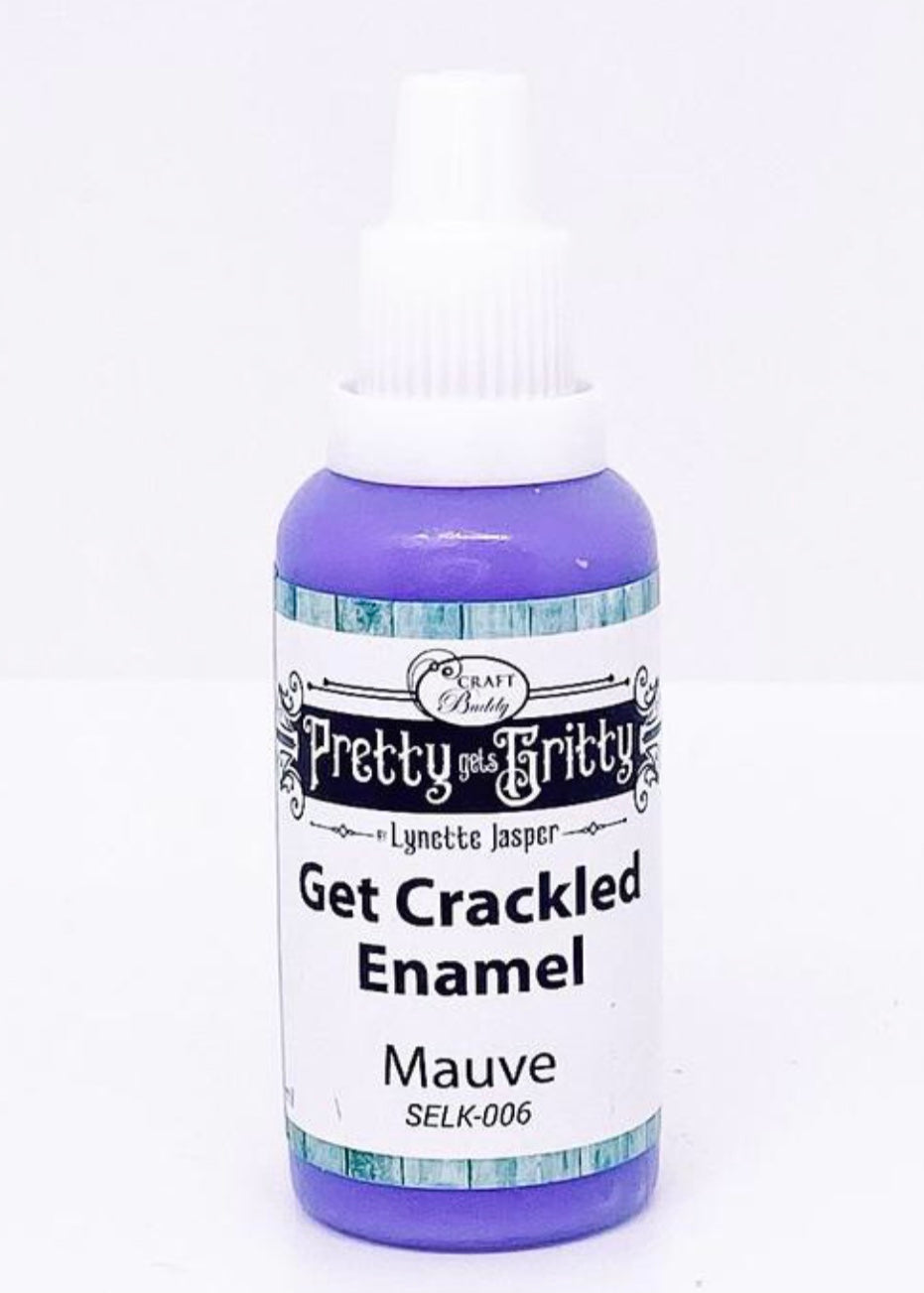 Get Crackled Enamel - Mauve