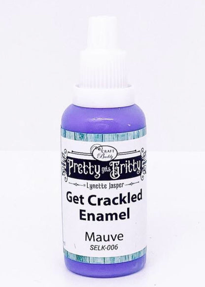 Get Crackled Enamel - Mauve