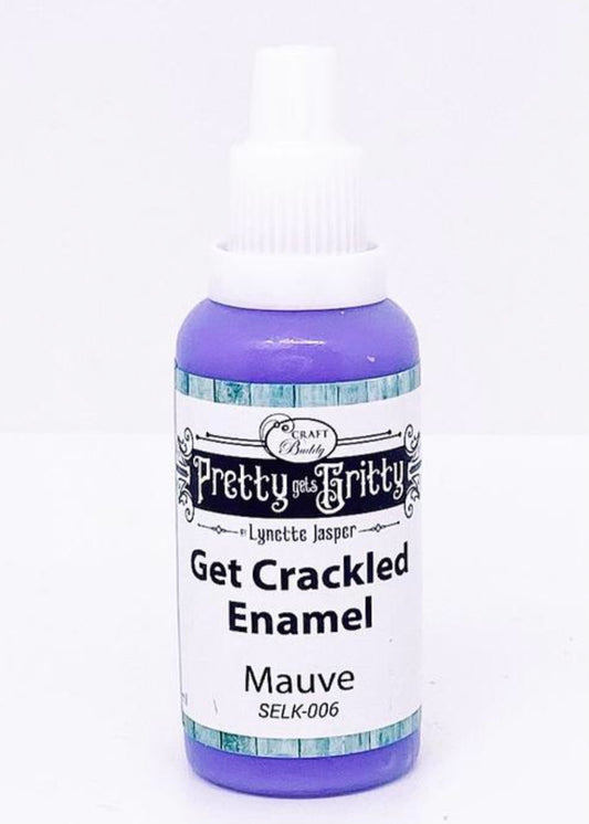 Get Crackled Enamel - Mauve