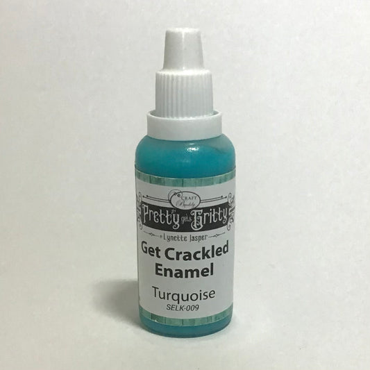 Get Crackled Enamel - Turquoise