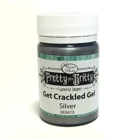 Get Crackled Gel - Silver