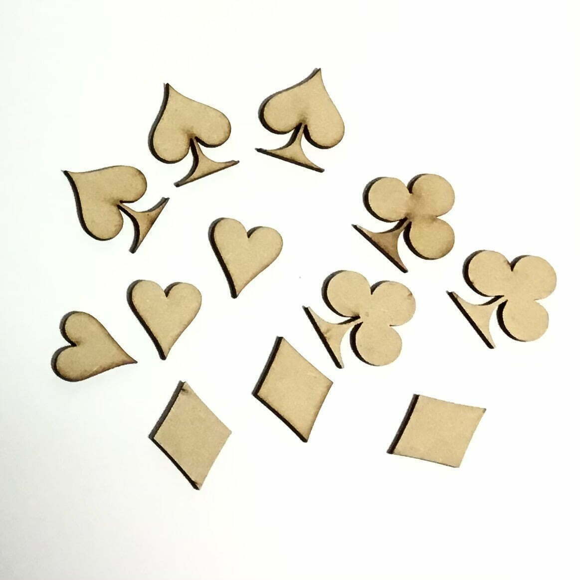 Playing Card Symbols - MDF