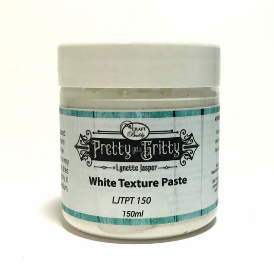 Pretty Gets Gritty - White Texture Paste