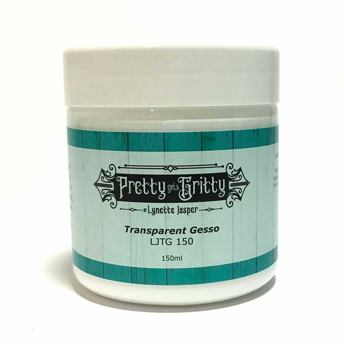 Pretty Gets Gritty - Transparent Gesso