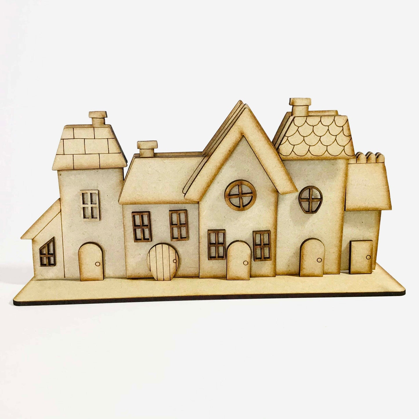 Whimsical Houses Kit - MDF