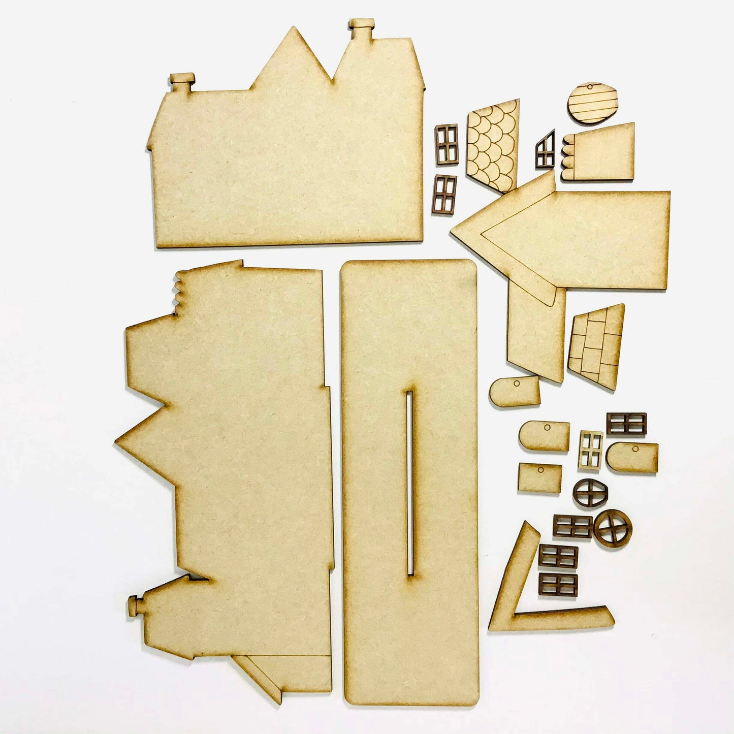 Whimsical Houses Kit - MDF