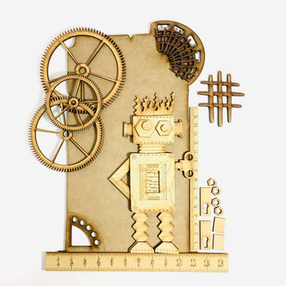 Junkbot Plaque 1 - MDF