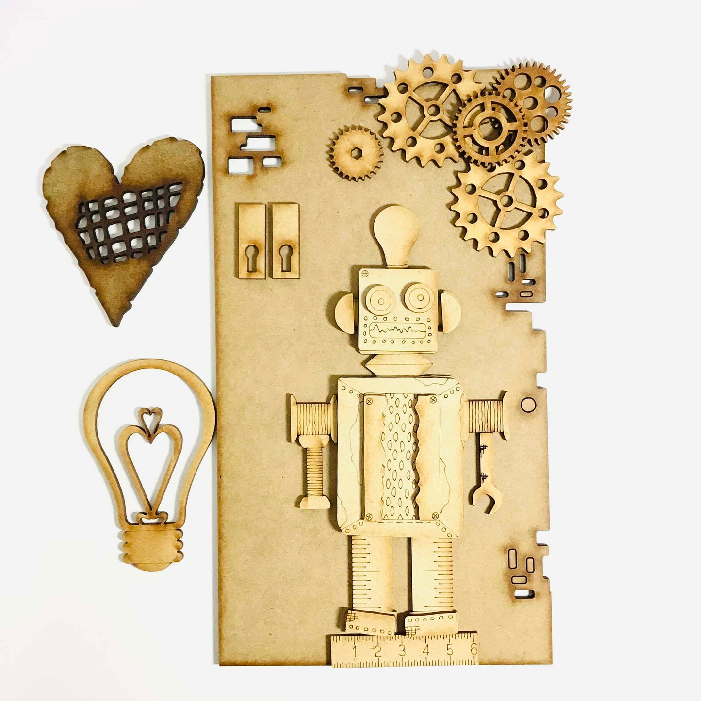 Junkbot Plaque 2 - MDF