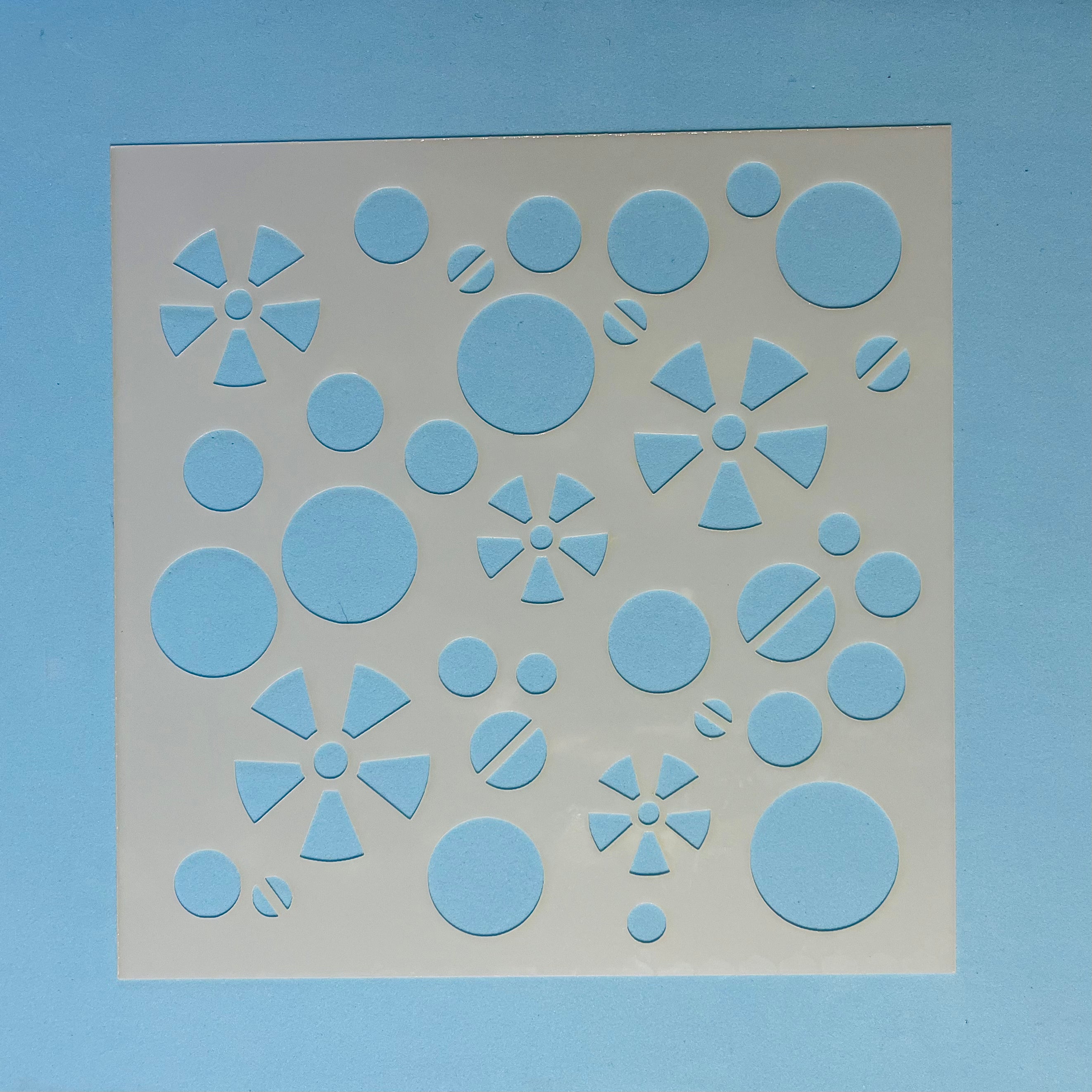 Circles Cogs & Rivets Stencil – JMC Designs