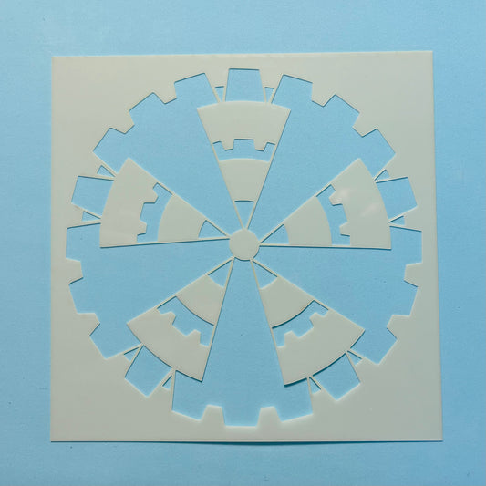 Large Cog Stencil