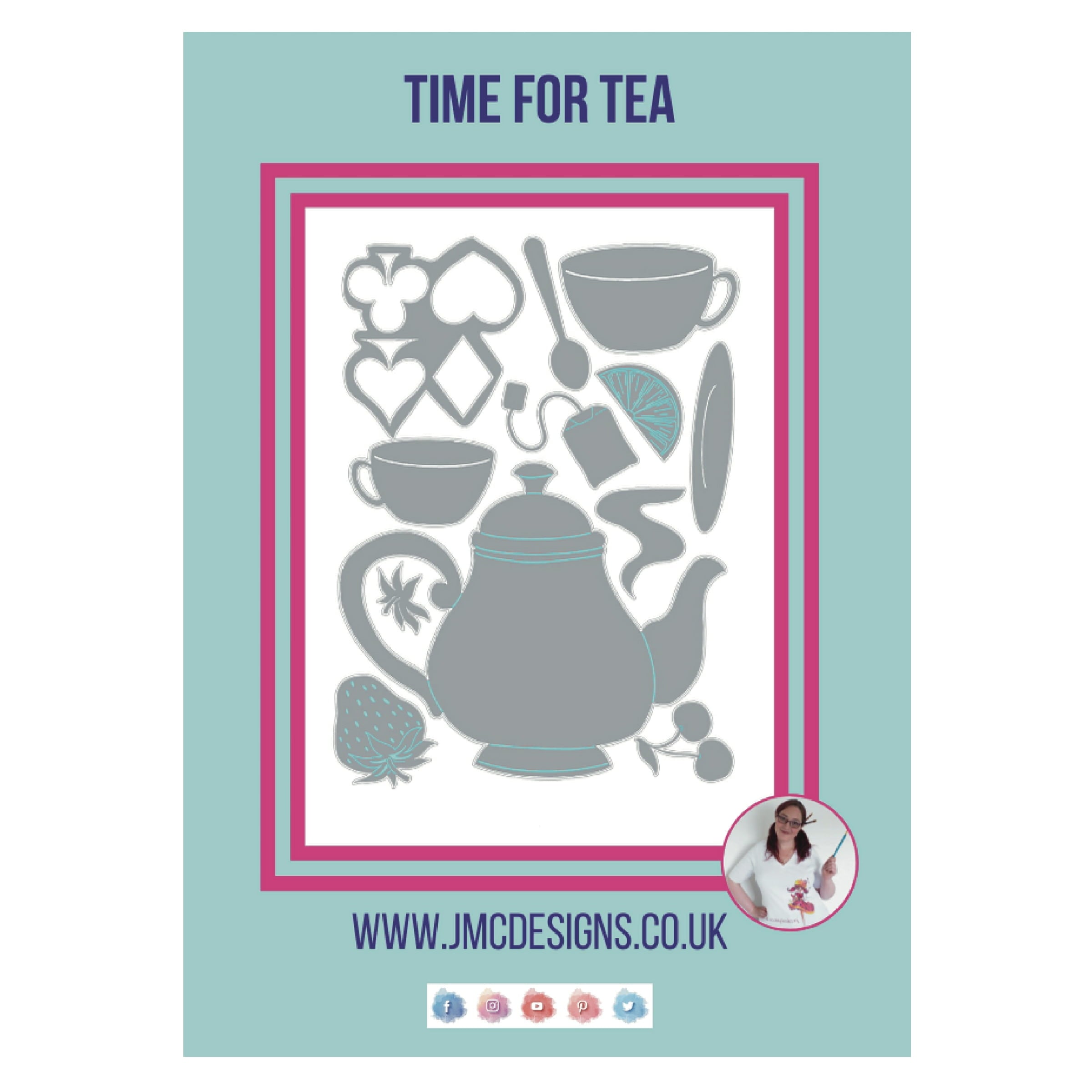 Jimca Designs Time For Tea - Die Set – JMC Designs