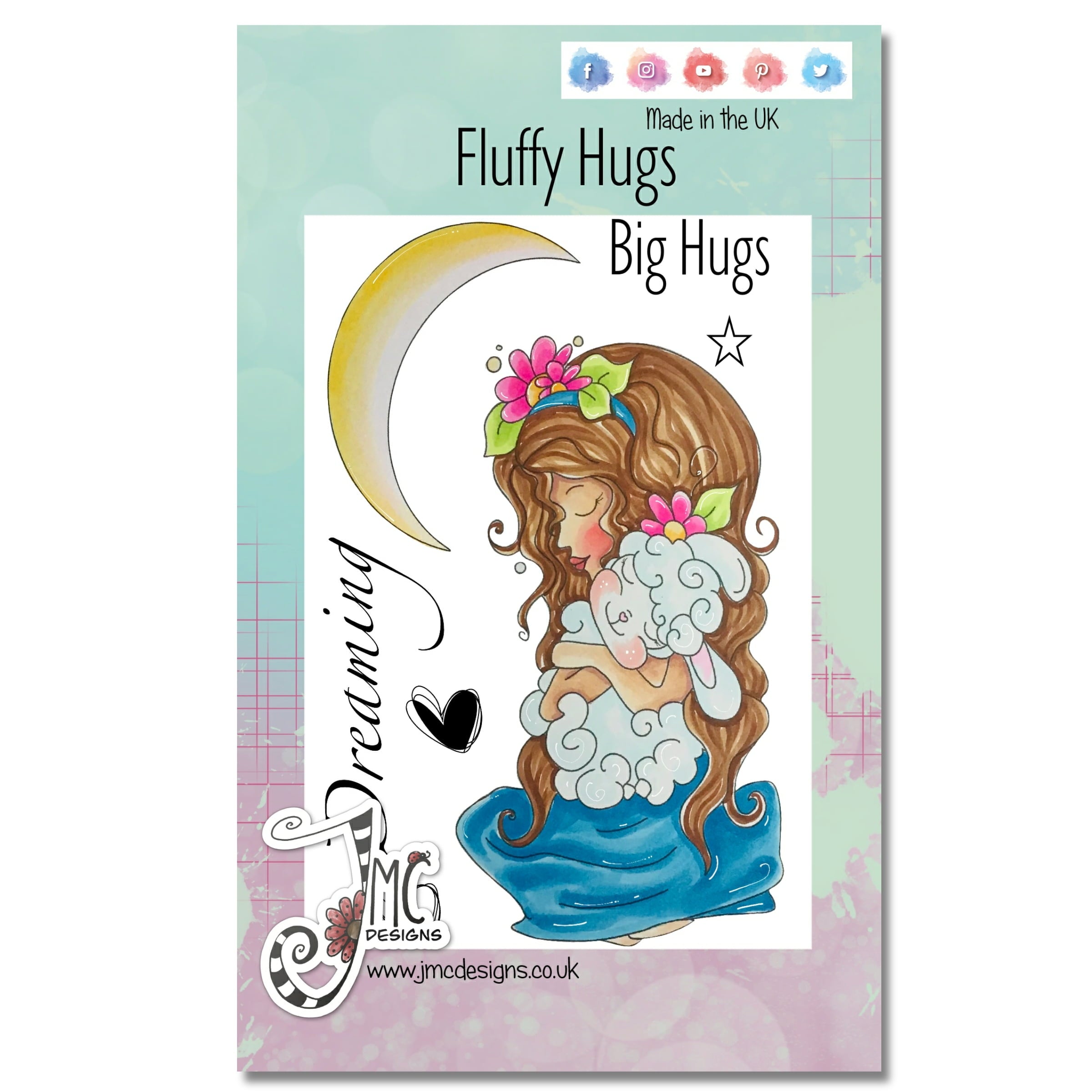 Jimca Designs Alpaca Adventures - Fluffy Hugs (A6) – JMC Designs